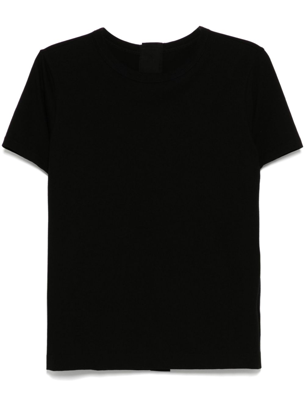 Yohji Yamamoto crew neck cotton T-shirt - Black