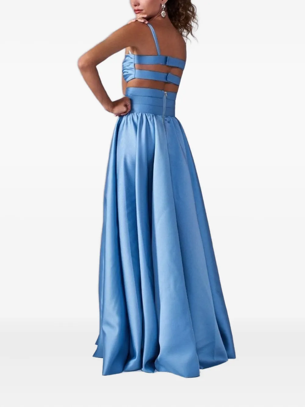 Lethicia Bronstein Zibeline maxi dress - Blauw