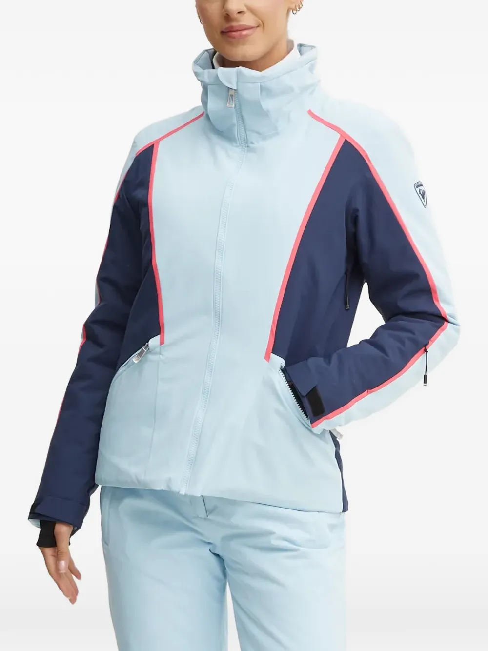 Rossignol Saluver Skijacke mit Reißverschlussdetail - Blau