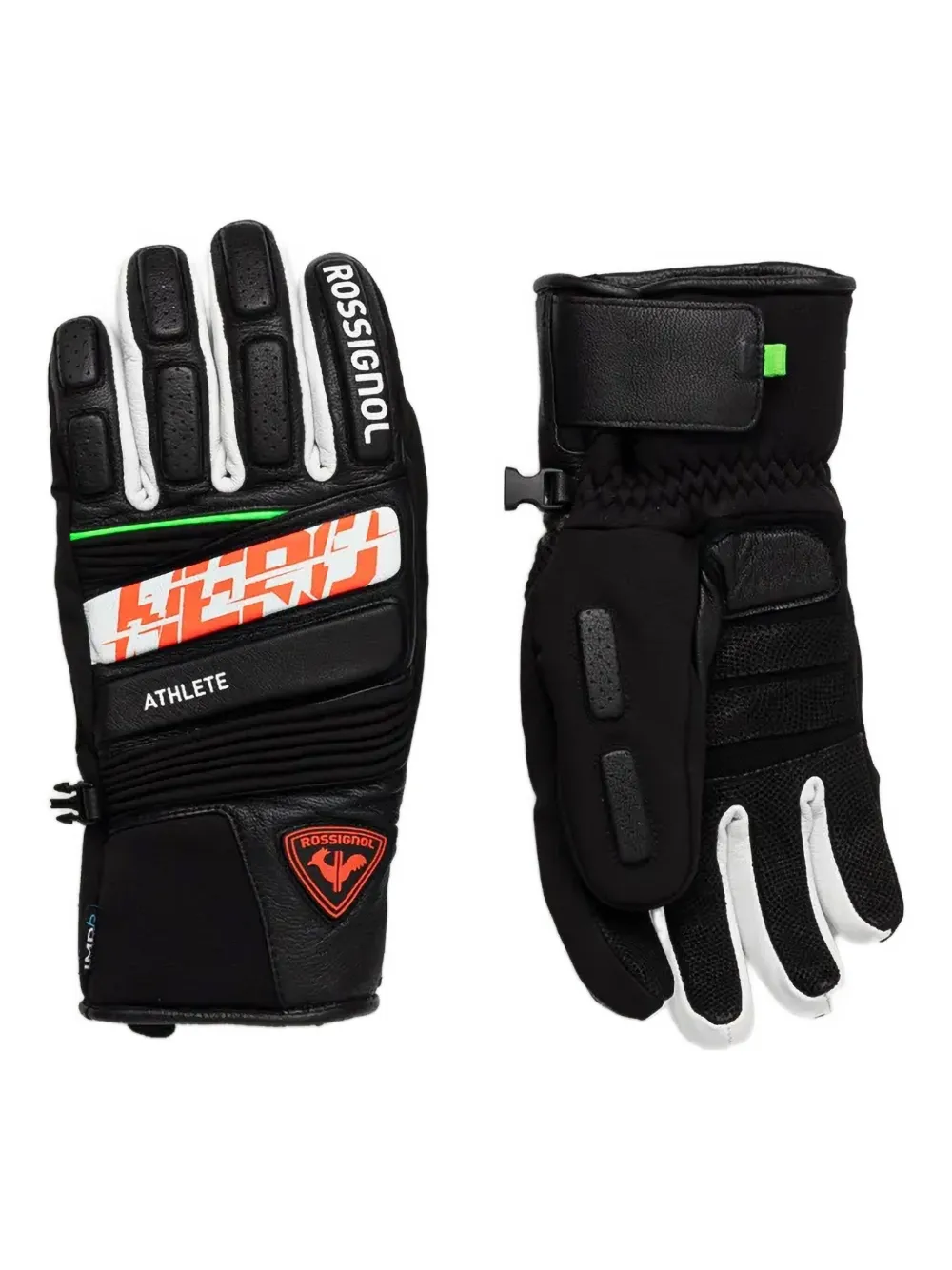 Rossignol logo-patch ski gloves | Black | Image 1