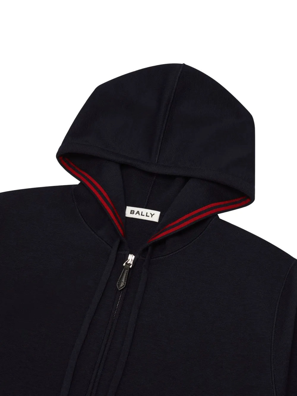Bally Hoodie van merinowol Blauw