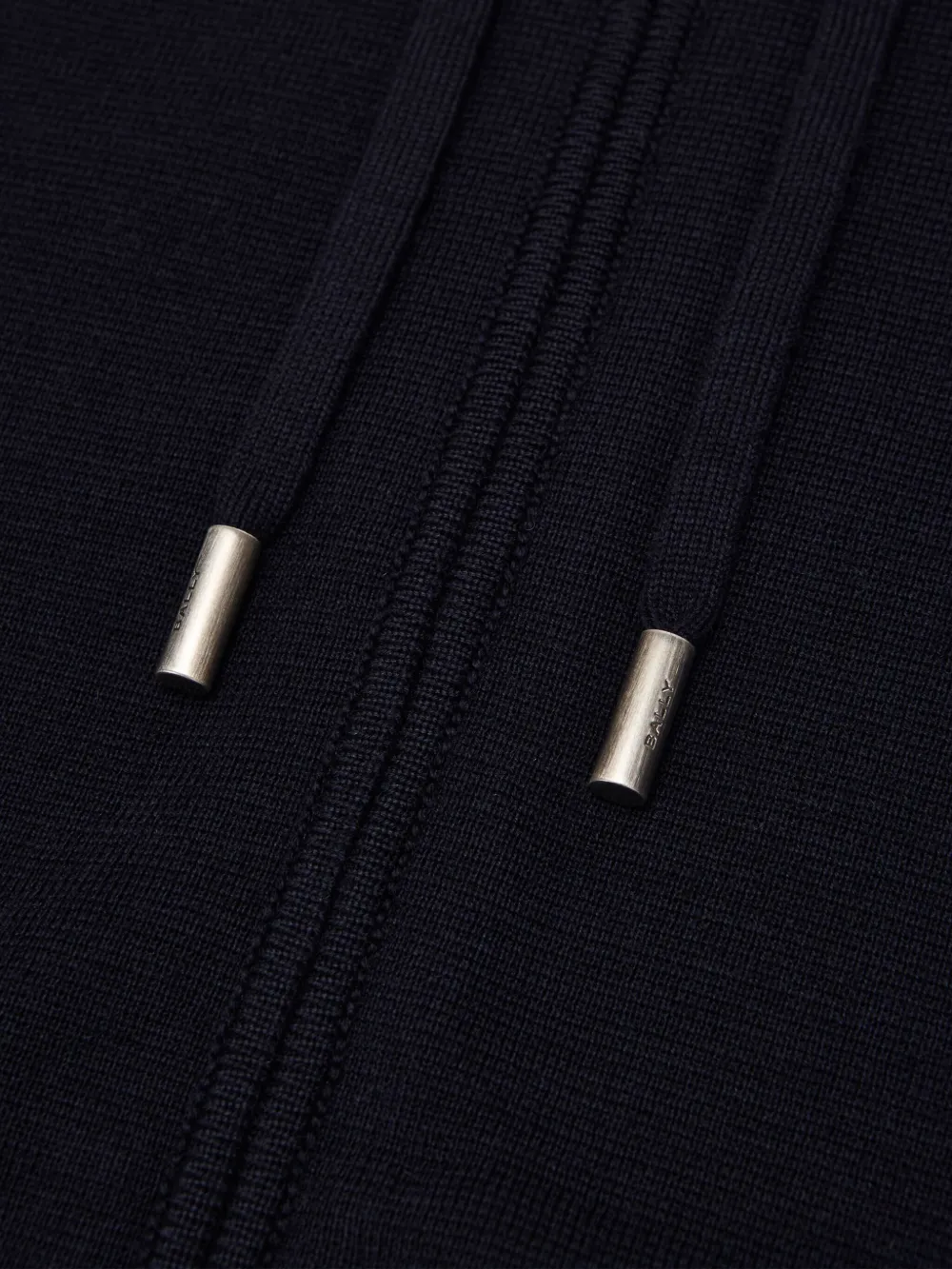 Bally Hoodie van merinowol Blauw