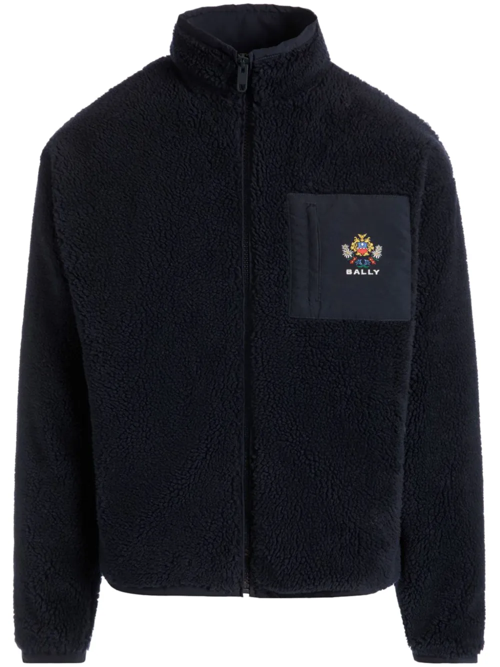 Bally sweat à patch logo | bleu | Image 1