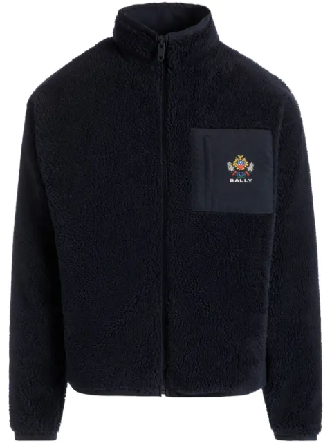 Bally logo-patch sweatshirt 