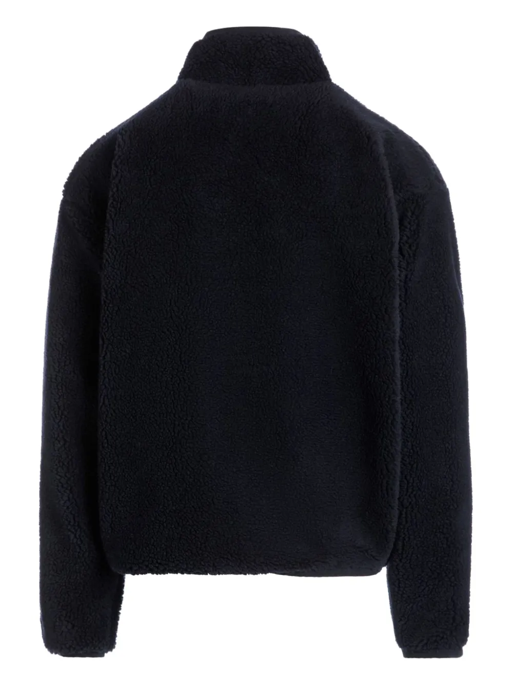 Bally Sweater met logopatch - Blauw