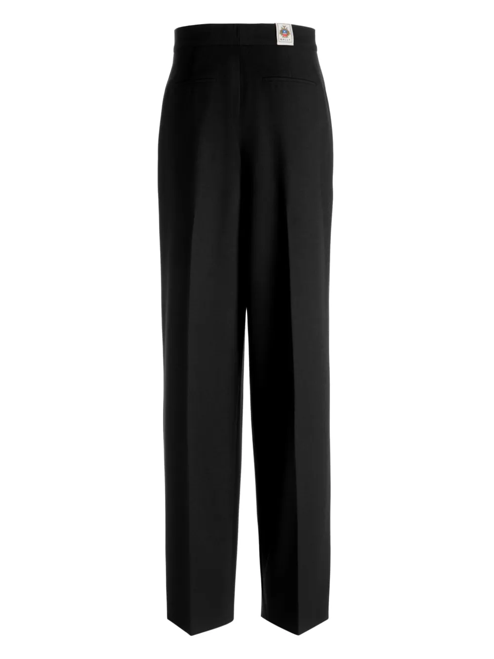 Bally Broek met wijde pijpen - Zwart