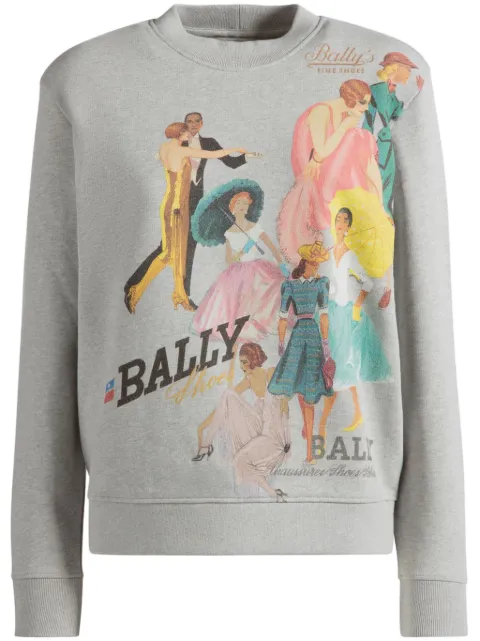 Bally Bally Ladies-print sweatshirt