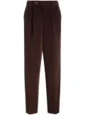Bally pleated corduroy trousers - Brown