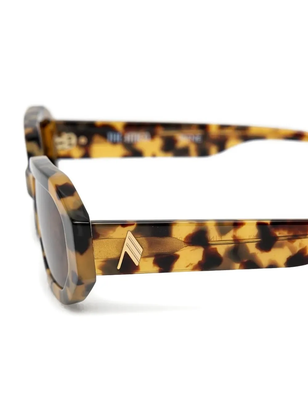 The Attico tortoiseshell engraved sunglasses Bruin