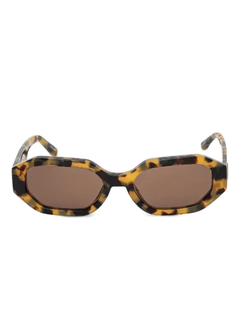 The Attico tortoiseshell engraved sunglasses