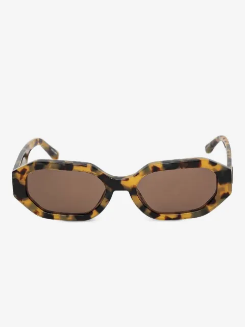 The Attico tortoiseshell engraved sunglasses