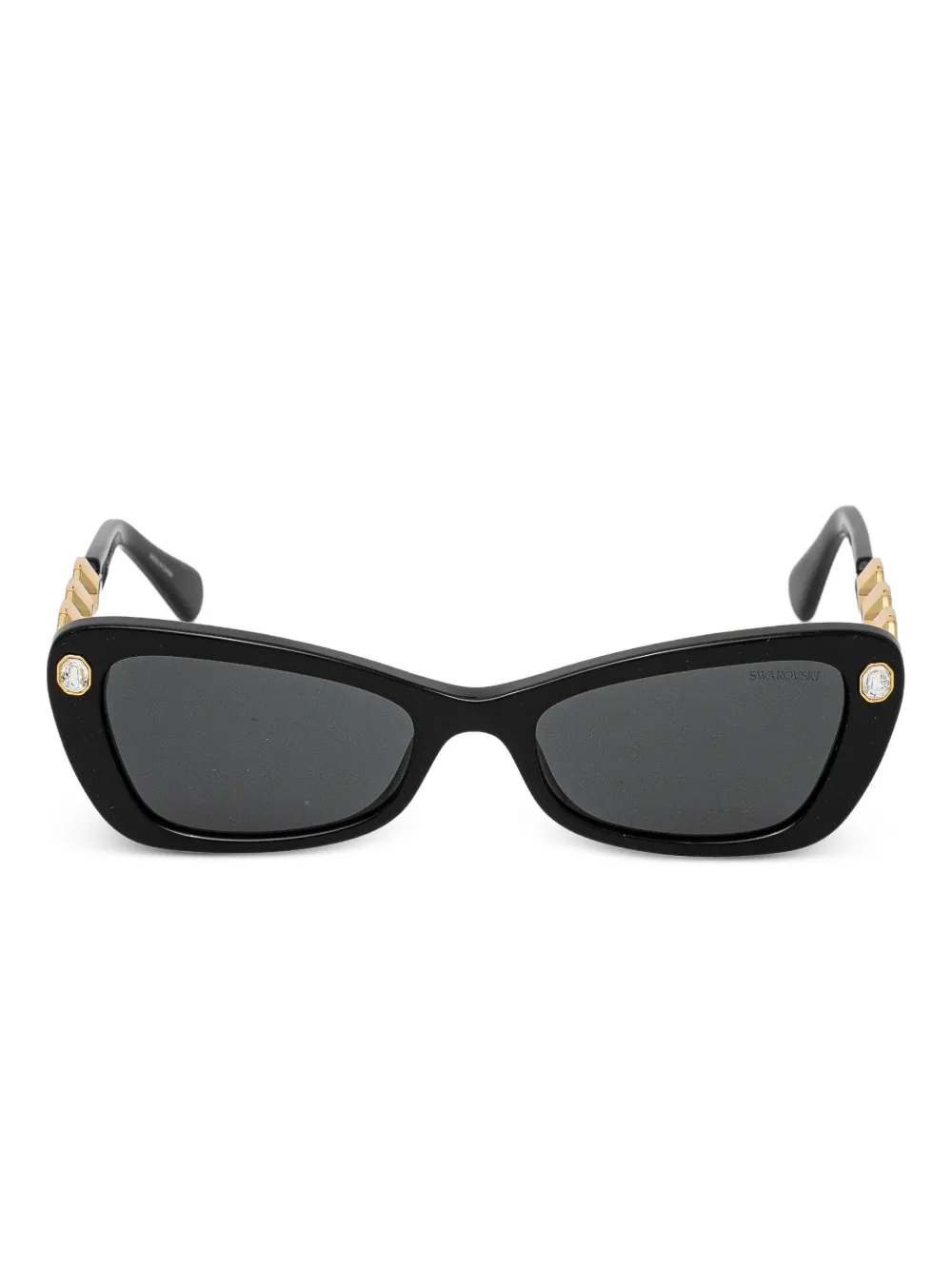 Swarovski Eyewear crystal-embellished cat-eye sunglasses - Nero