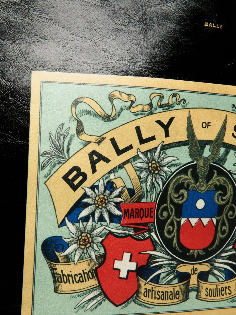 Bally Easy shopper met print Zwart