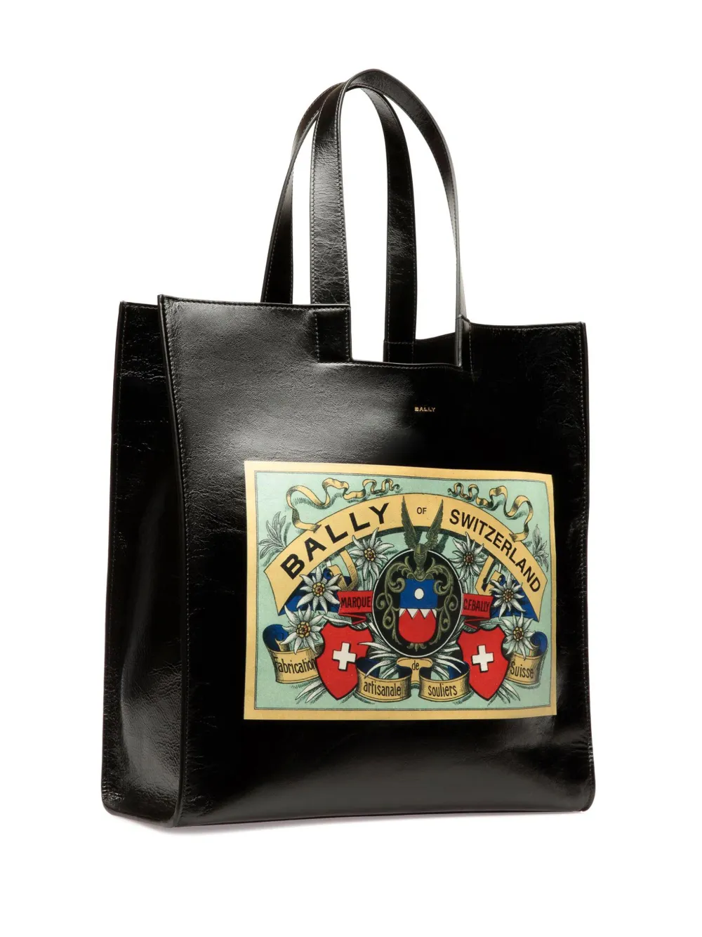 Bally Easy shopper met print Zwart
