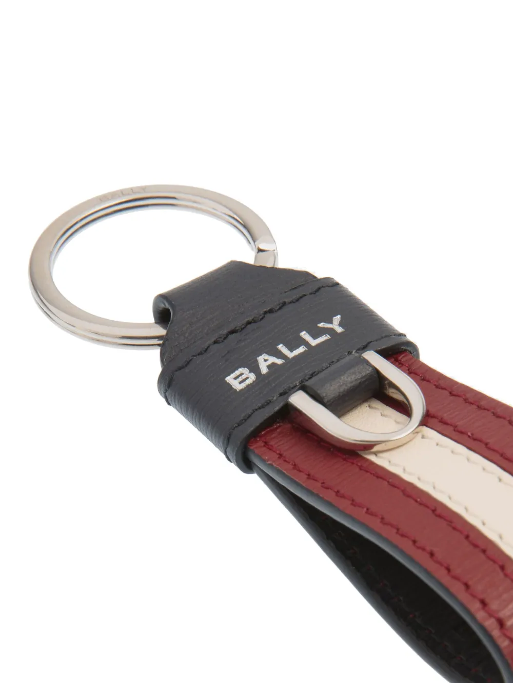 Bally Ribbon Keyring | Red | FARFETCH IN