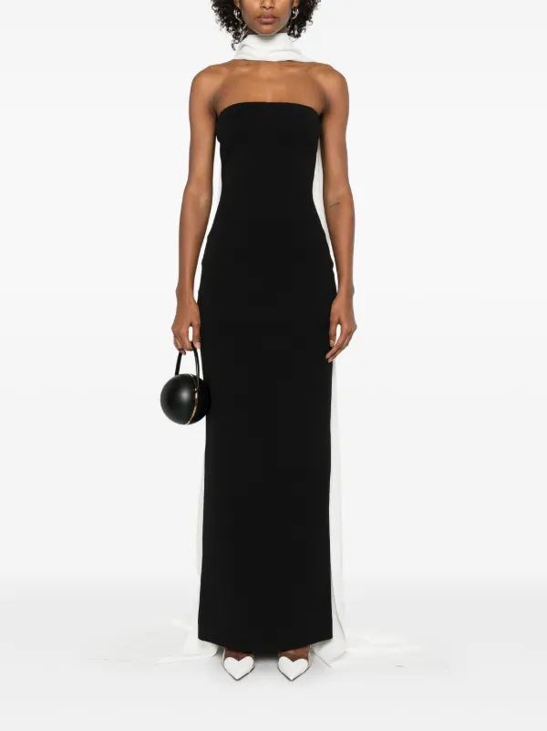 ワンピース SOLACE LONDON AINHOA MAXI DRESS The Ainhoa Maxi Dress in Black – Solace London
