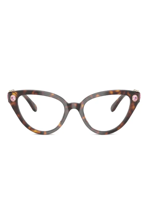 Swarovski Eyewear crystal-embellished cat-eye glasses