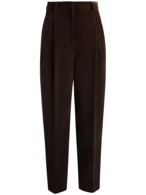 Bally pantalones de pana con pinzas
