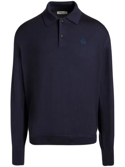 Bally embroidered-logo polo shirt