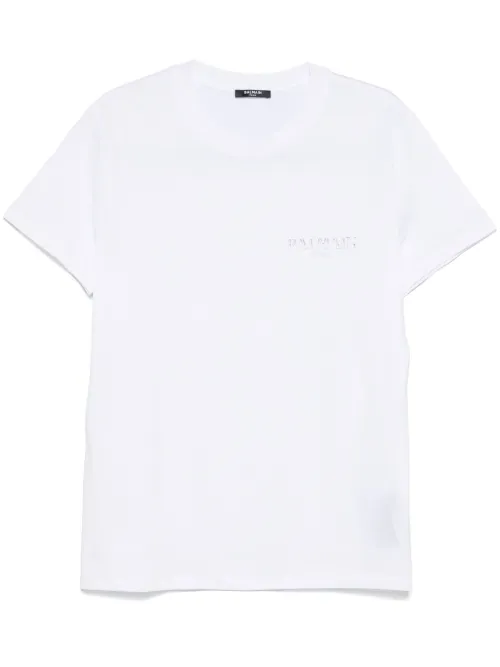 Balmain t-shirt à logo - Blanc - Balmain - Modalova