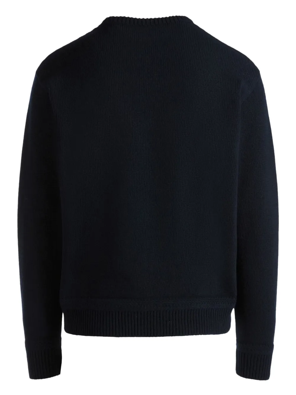 Bally logo wool sweater - Zwart