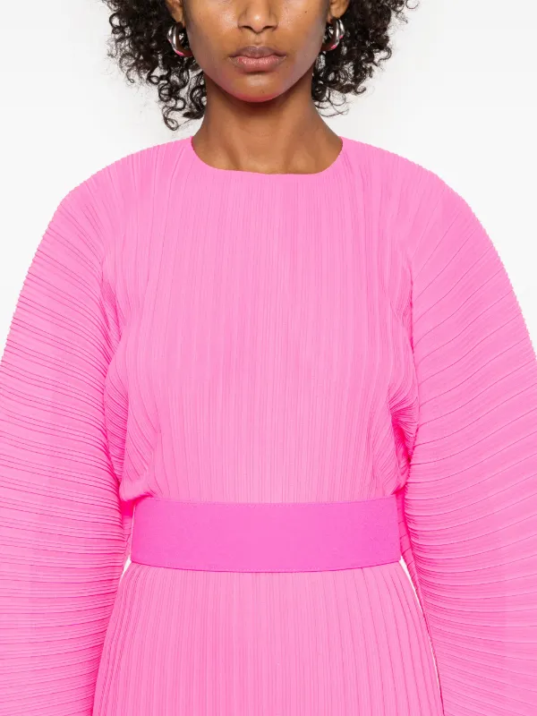 Solace London Mirabelle Maxi Dress | Pink | FARFETCH