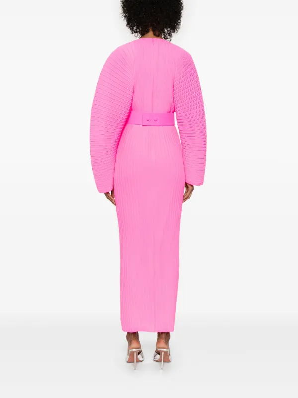 関税込【SOLACE LONDON】The Mirabelle Maxi Dress in Ruby The Mirabelle Maxi Dress in Ruby – Solace London