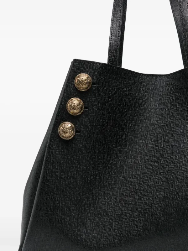 Balmain Emblème Tote Bag | Black | FARFETCH