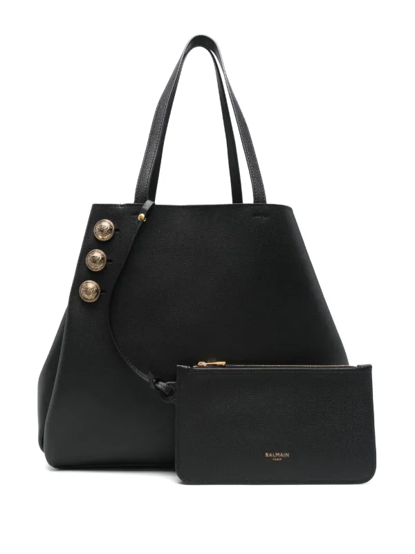 Balmain Emblème Tote Bag | Black | FARFETCH Balmain Emblème Tote Bag | Black | FARFETCH