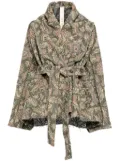 Forme D'expression cotton jacket - Green