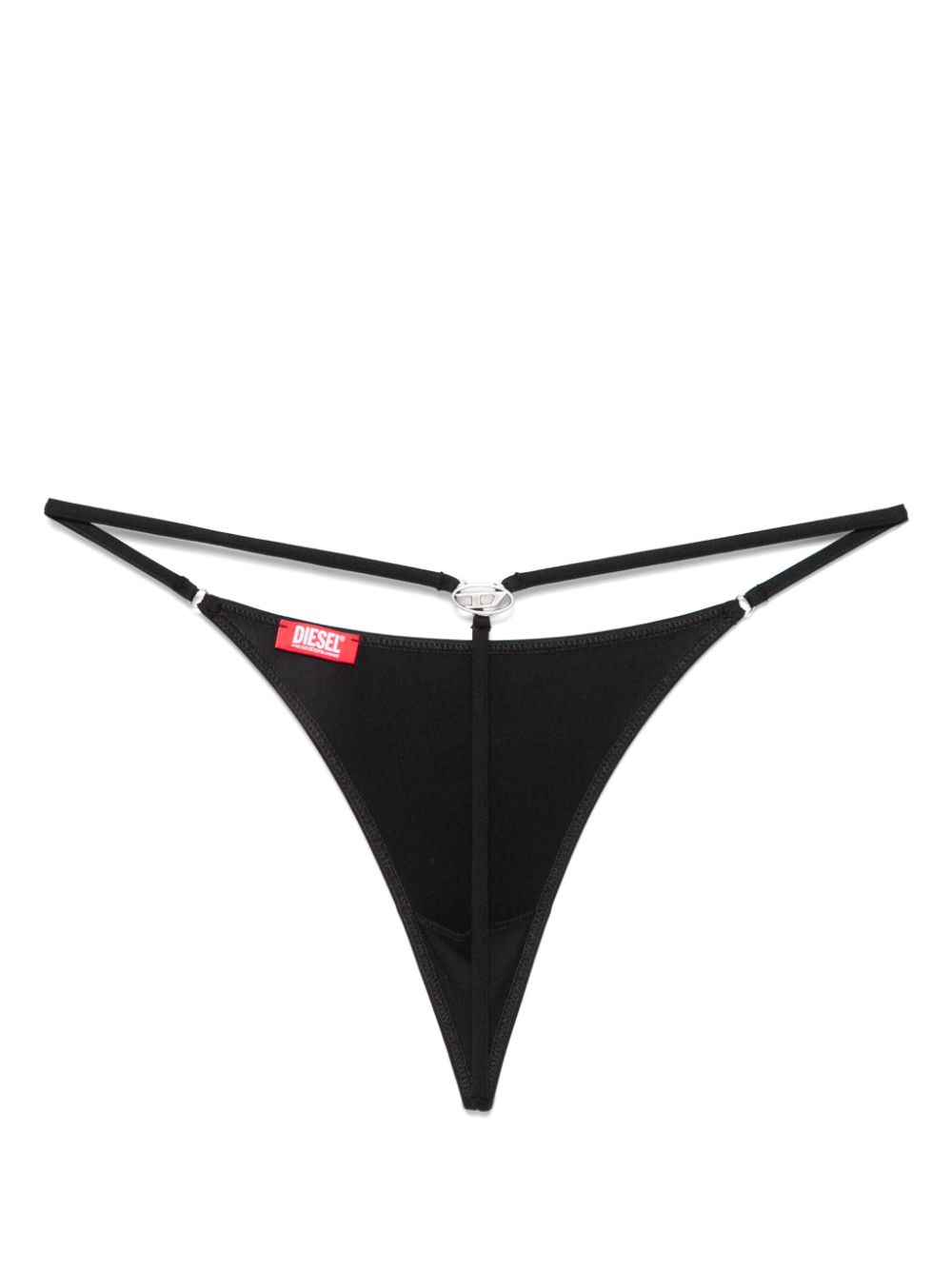 Diesel D-string-Dnm thong - Zwart