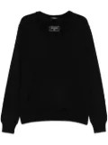 Balmain double-neck sweater - Black