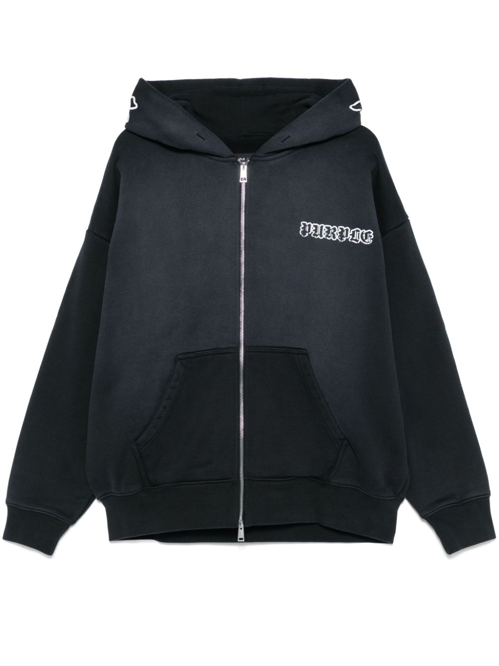 logo-print hoodie