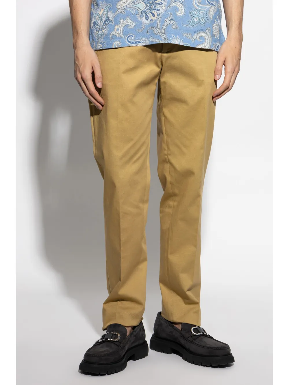 ETRO Chino van stretch-katoen Beige