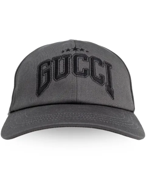 Gucci gorra con logo bordado