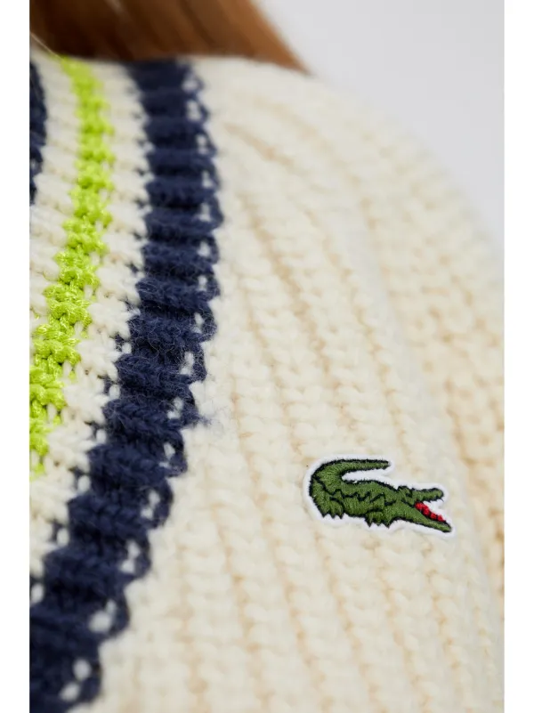 Lacoste Wool Sweater | White | FARFETCH