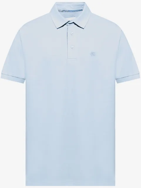ETRO embroidered polo shirt