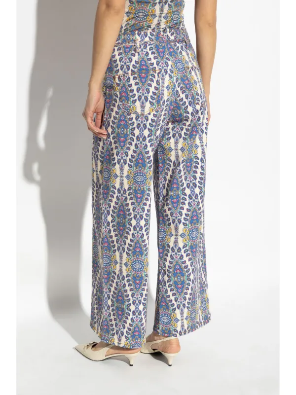 エトロ　ペイズリー　パンツ ETRO ペイズリー パンツ | ニュートラル | FARFETCH JP