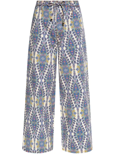 ETRO paisley-print trousers