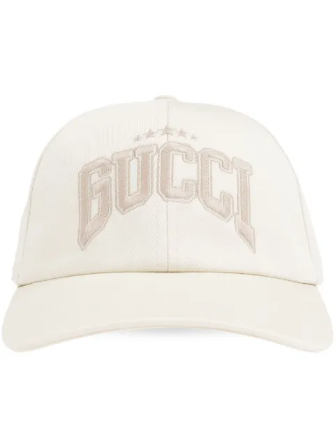 Gucci кепка с вышитым логотипом