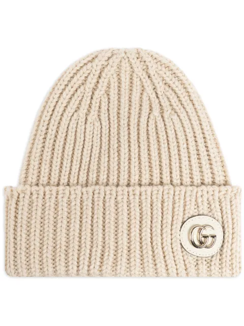 Gucci ribbed-knit wool beanie hat
