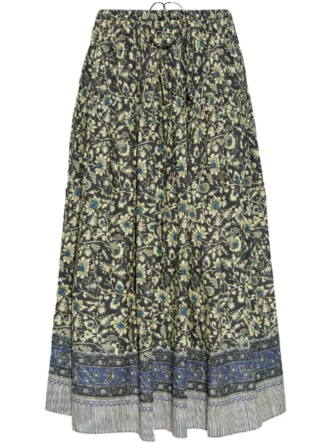 Ulla Johnson falda midi Avia