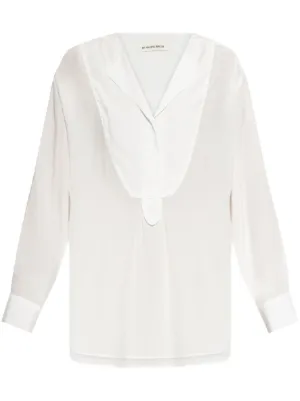 【新品】BY MALENE BIRGER シルクシャツ　ブラウス By Malene Birger ウィメンズ ブラウス通販 - FARFETCH