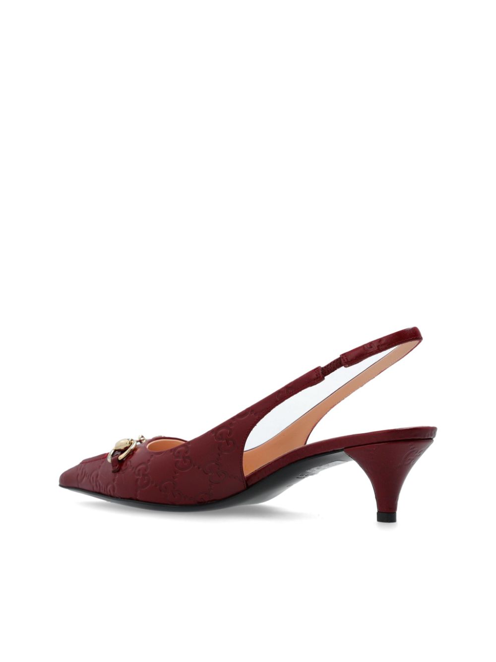 Gucci 45 mm Horsebit pumps Rood