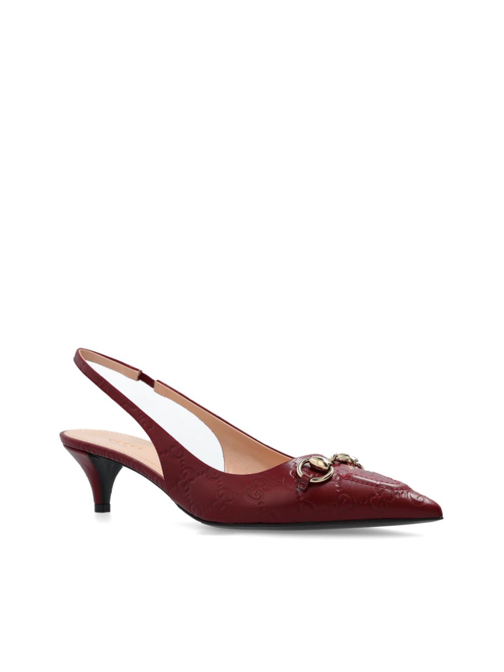 Gucci 45 mm Horsebit pumps Rood