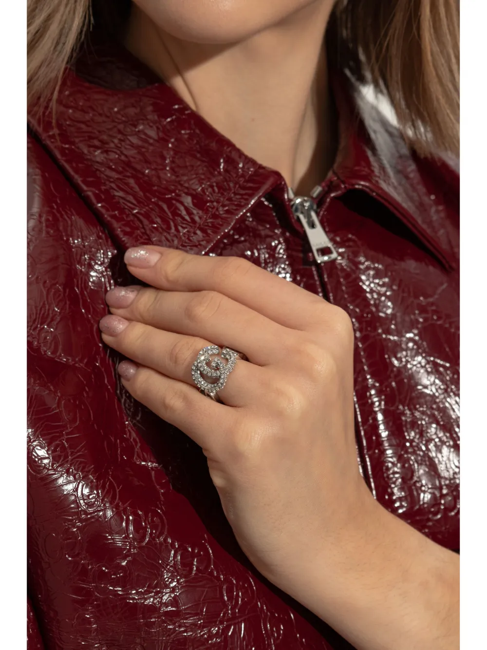 Gucci GG Marmont ring - Zilver