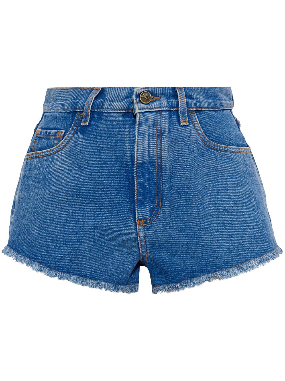 ETRO denim shorts Blauw