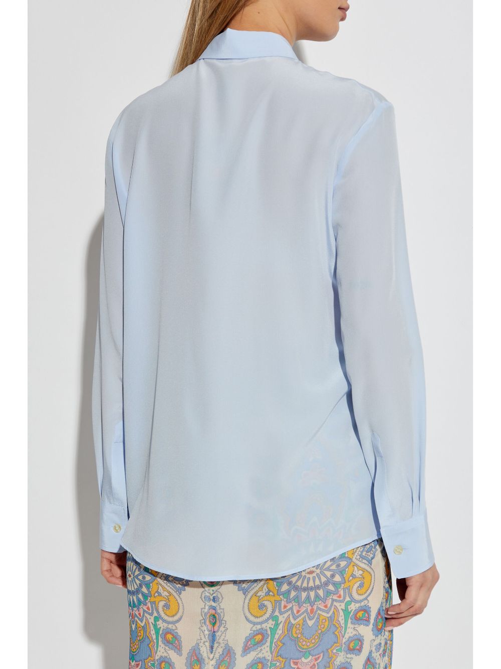 Cheap ETRO logo-embroideres shirt Women