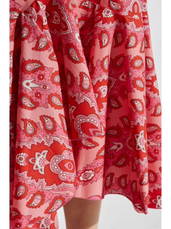 *ETRO* ペイズリースカート ETRO ペイズリー スカート | ピンク | FARFETCH JP