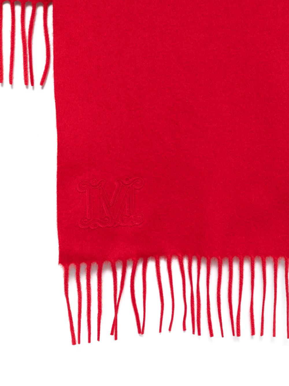 Max Mara Kasjmier sjaal - Rood